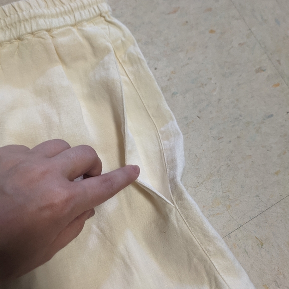 Bugatchi uomo shorts size large creme - Picture 3 of 4